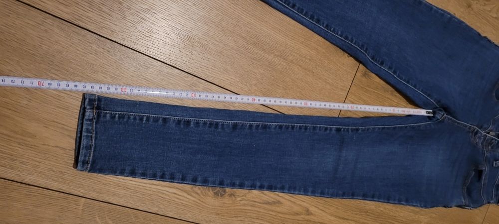Spodnie XS/S z wysokim stanem