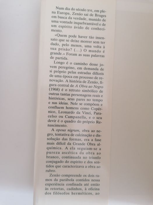 A Obra ao Negro, de Marguerite Yourcenar