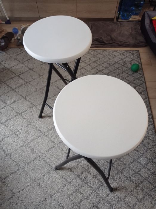 Stołek barowy składany 2szt