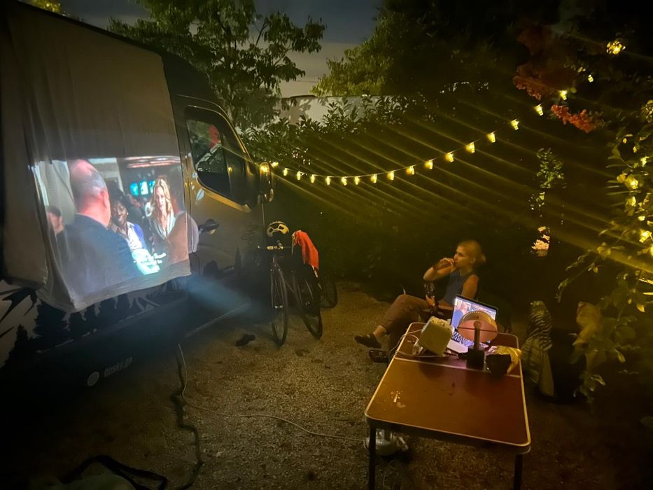 KamperVan / Kamper Bus w stylu boho