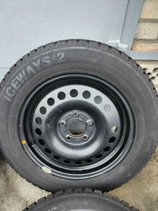 Диски сталеві R16 оригінал Hyundai KIA 52910-G4050 з гумою 205/60 R16