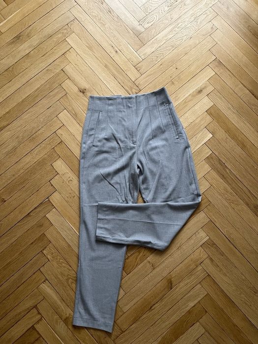 Світло-сірі брюки штани Zara