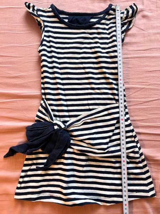 Sukienka tunika 104 marynarska