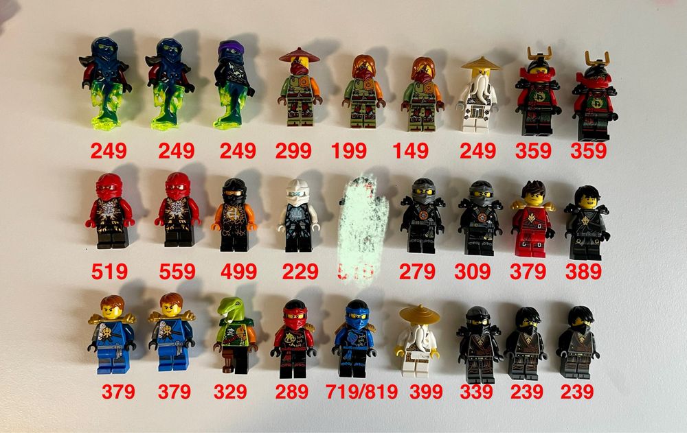 Lego ninjago фігурки оригінал