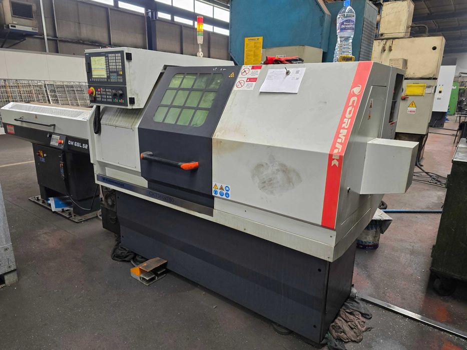 TOKARKA CNC CORMAK CKT 360x750 SAH8 + FEDEK DH-65LS2 - 2024 Cod. M150_151