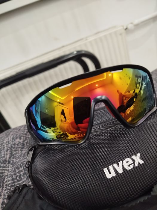 Nowe ultra lekkie okulary przeciwsłoneczne Uvex premium edition