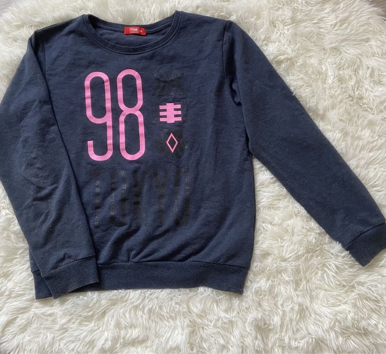 Granatowy sweter - rozm. 158