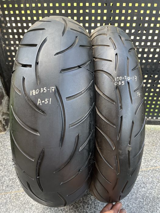 Metzeler roadtec z8 interact 180/55-17 120/70-17 мотошини