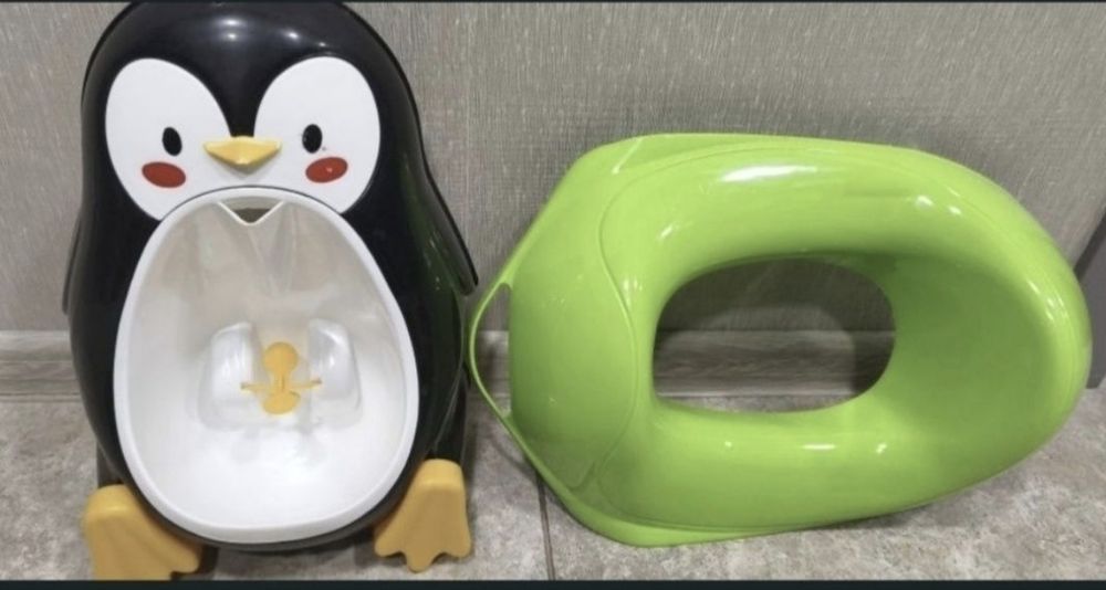 Отдам горшок и накладку на унитаз