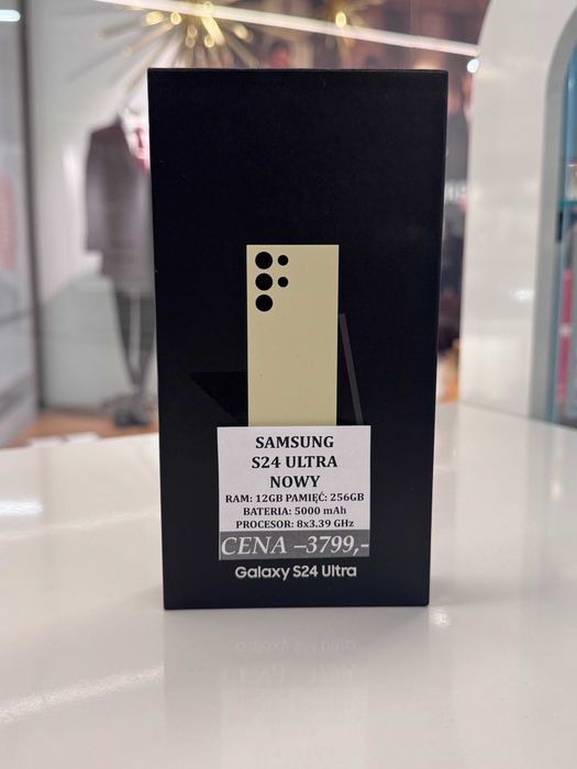 Samsung S24 Ultra 12/256GB NOWY Topcase Vivo *Raty 0%