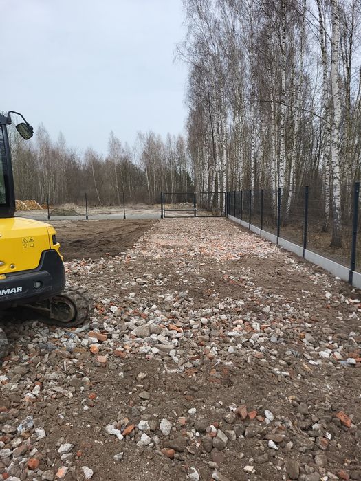 Usługi Minikoparką prace ziemne wynajem koparki i ładowarki