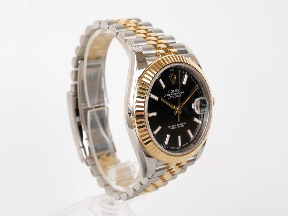 Rolex Datejust 41 Jubilee Steel 18K Yellow Gold Black Dial (2025)