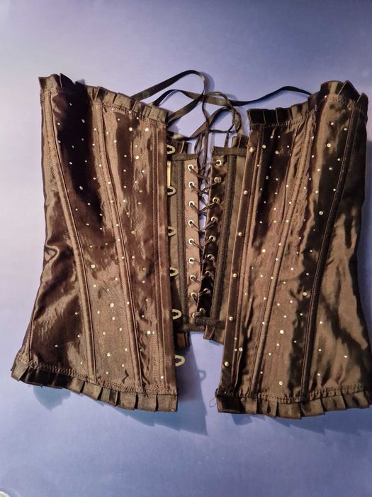 Gorset czarny elegancki