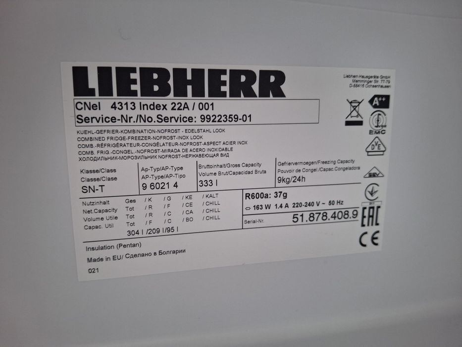 Холодильник Liebherr CNel4313