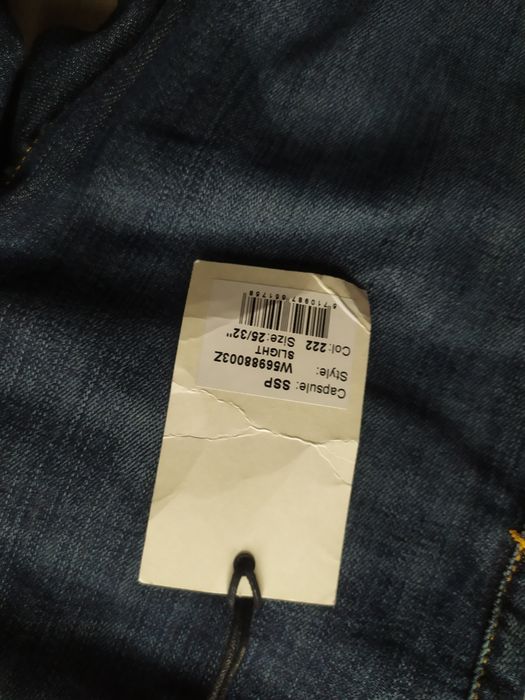 Jeansy rurki super stretch Tiger of Sweden W25 L32