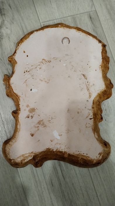 Картина гипс барельеф винтаж,