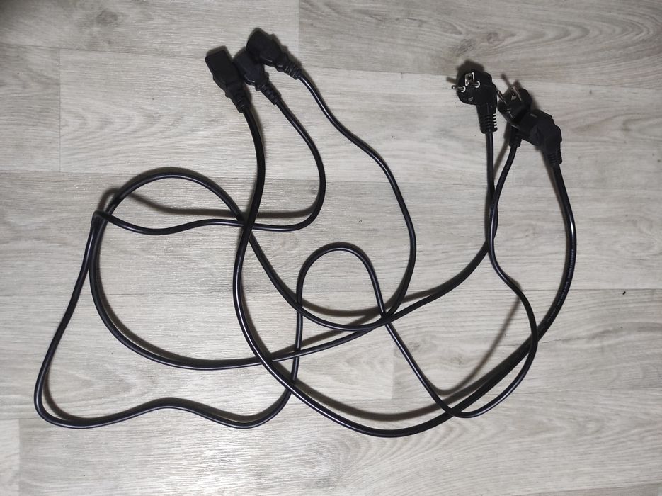 ‼️3шт. Кабель C13, для ПК, Блоков питания и любой техники! Вилка‼️