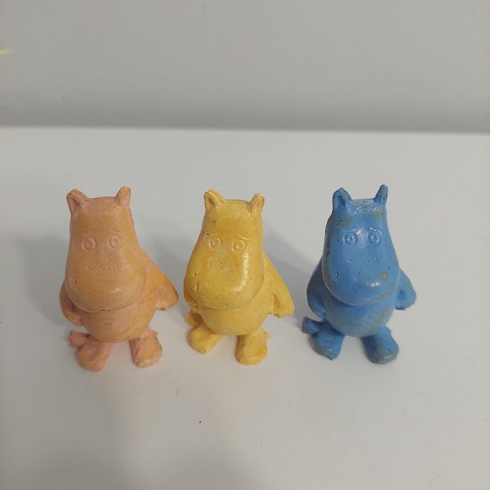 Figurki muminków prl