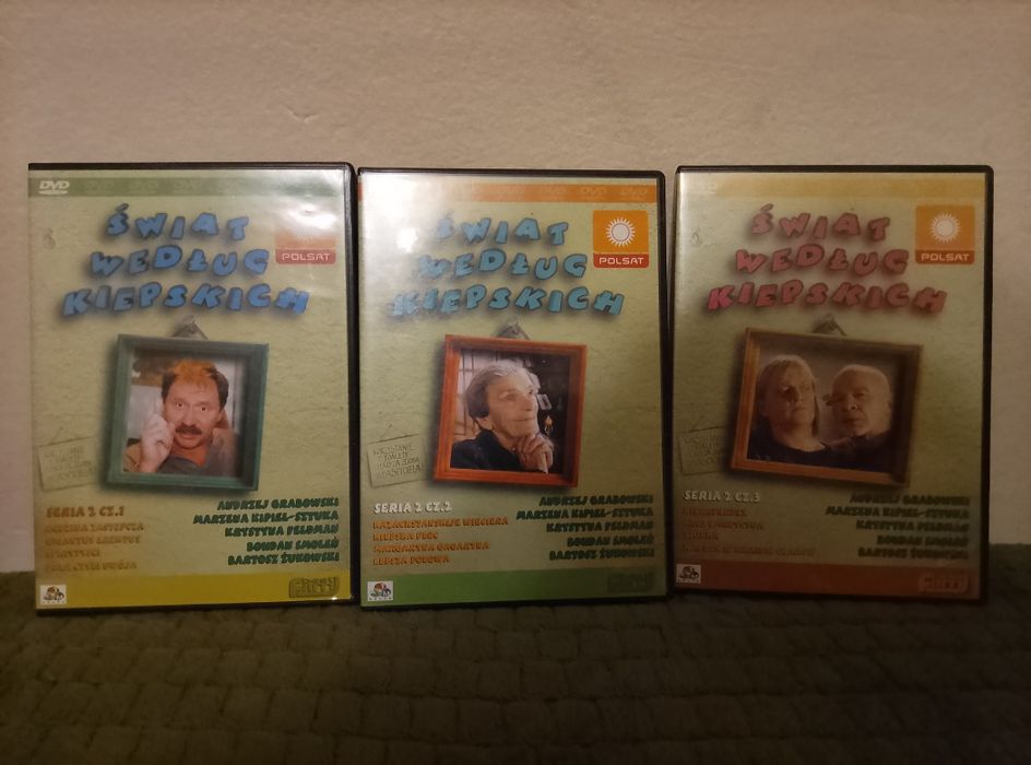 Zarezerwowane płyty dvd Świat wg Kiepskich.