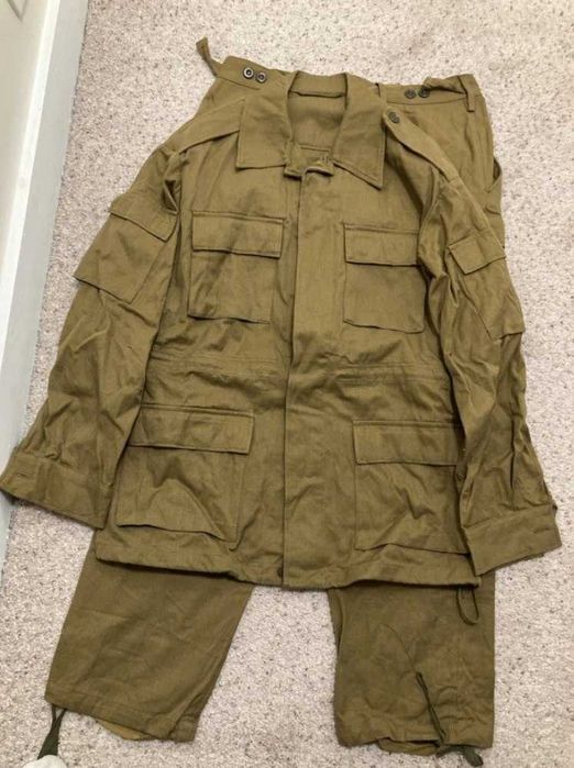 Костюм Афганка летний ( штаны и куртка) Афганка СССР песочка 1989год