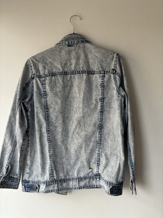 Kurtka dżinsowa jeansowa Cropp Jasna z przetarciami S M 36 38 Oversize