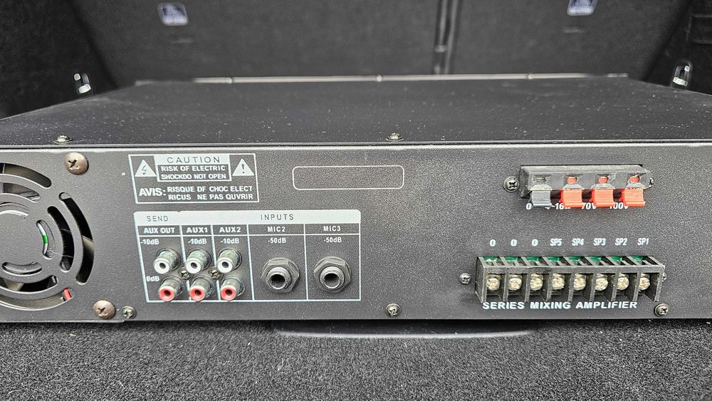 Wzmacniacz Tonsil WL-150U 5 strefowy Nowy