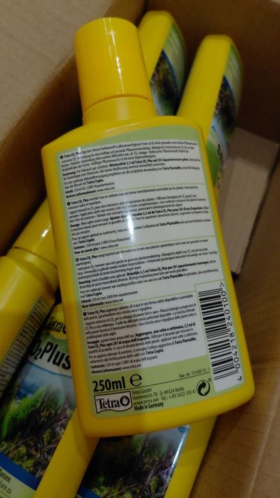 Tetra CO2 Plus para plantas de aquario