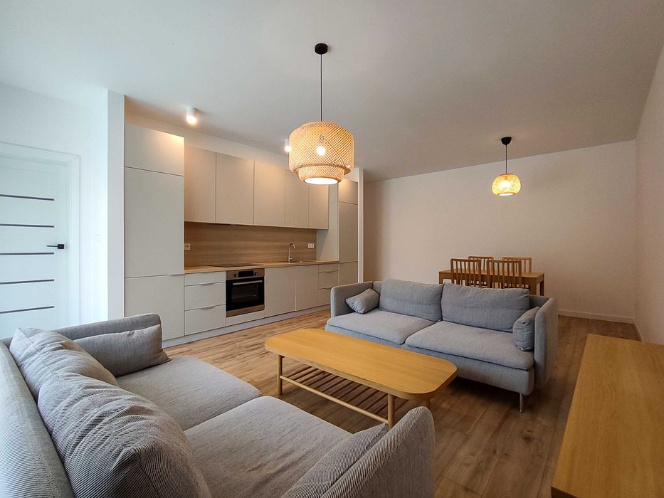 Bezczynszowy, umeblowany apartament blisko parku Cegielnia, 3 pokoje, ogródek - WOLNY OD ZARAZ