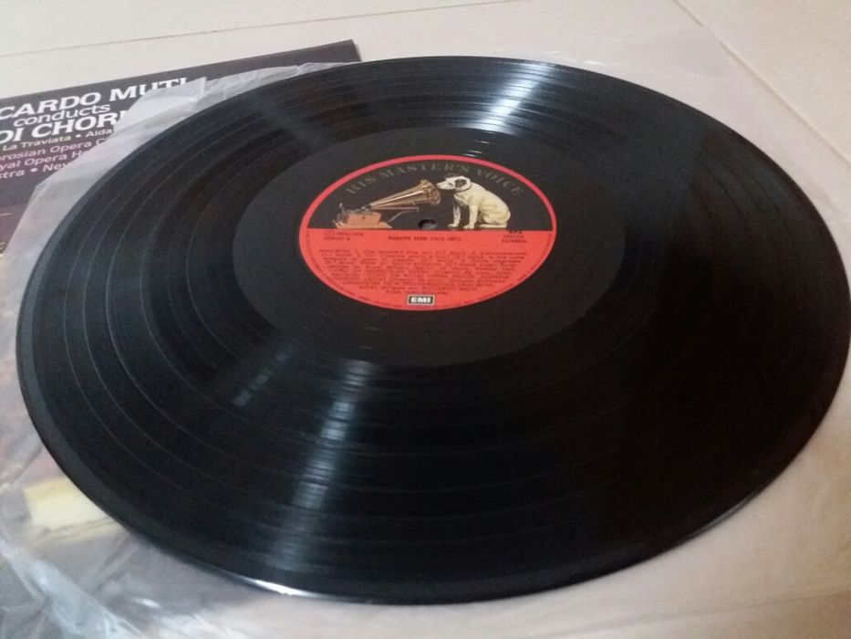 LP Vinil Riccardo Muti conducts Verdi Choruses