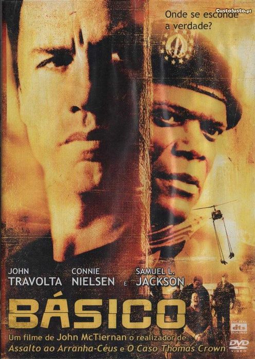 Dvd Básico - acção - John Travolta/ Samuel L. Jackson - extras