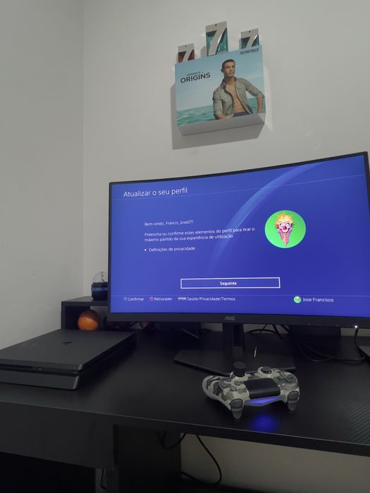 Monitor Gamer AOC 27" 280Hz Curvo C27G4ZXE - Como Novo