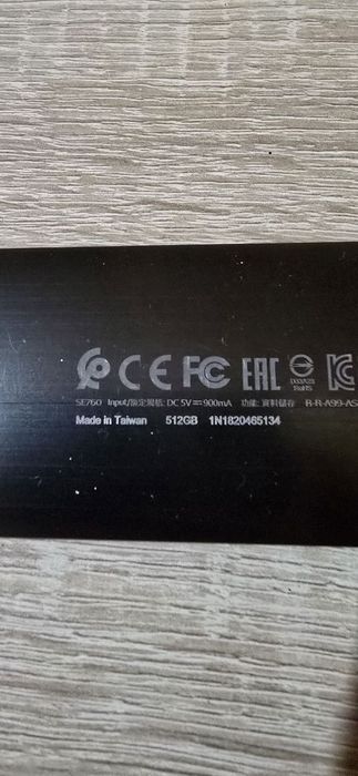 Портативний ssd накопичувач 512gb