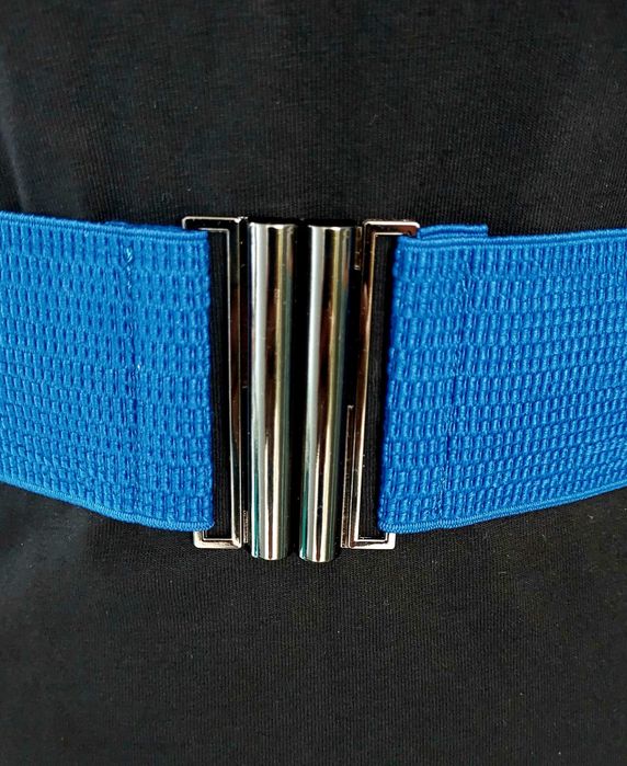 Elastyczny chabrowy szeroki pasek