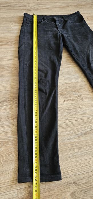 Levis 511 W30 L32 spodnie dżinsowe wymiary na zdjęciach  kolor czarny
