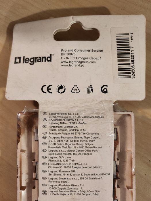 Ramka włącznik Legrand Valena