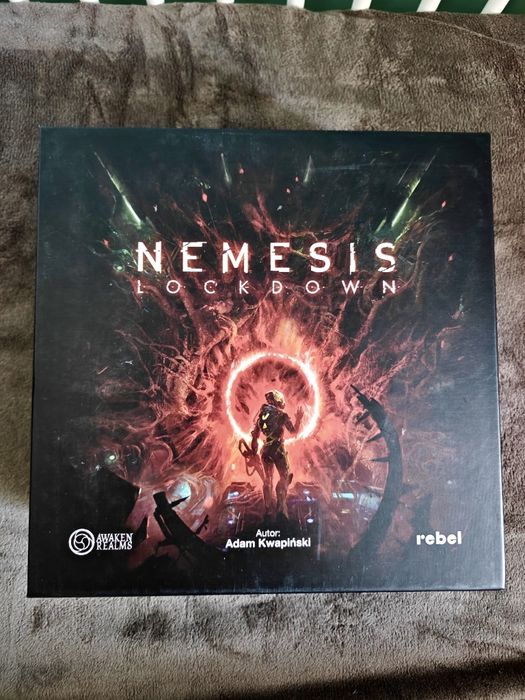 Gra Planszowa kooperacyjna Nemesis Lockdown wersja PL niegrana