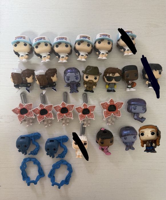 Фігурки Kinder Joy Stranger Things / Дивні дива оригінал