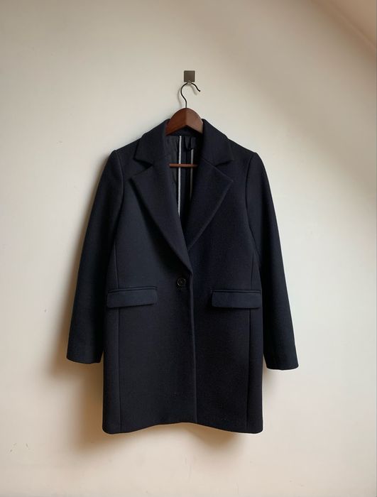 Plaszcz granatowy Massimo Dutti M/L