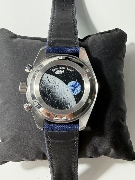 omega swatch mission to neptune stainless steel