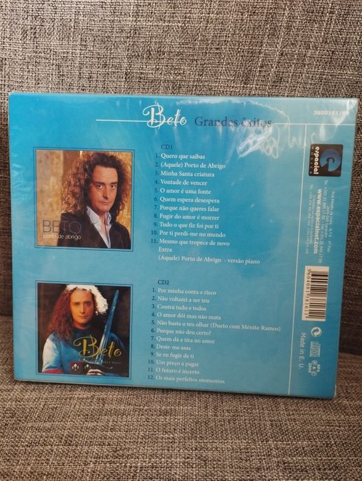 CDs Beto novos ainda por abrir