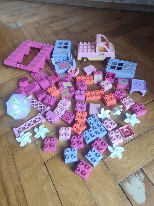 LEGO Duplo,Unico zestaw różowy