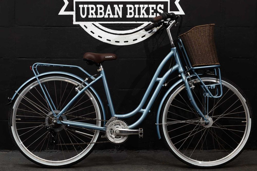 Nowy rower miejski Mifa 21 biegów Shimano Damka 50 cm Urban Bikes