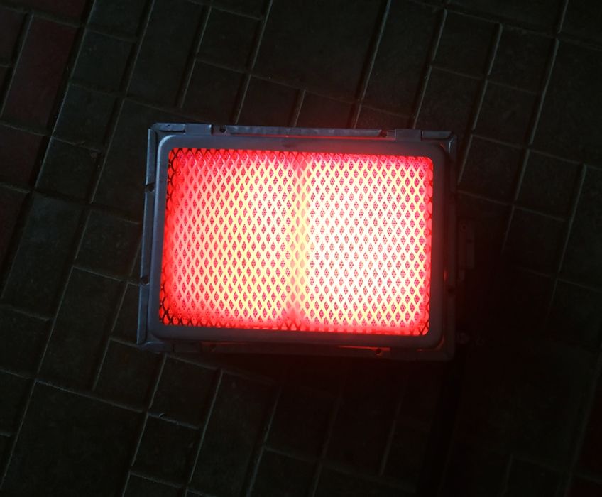 Газовый обогреватель инфракрасный керамический,горелка Mir 3Квт Турція