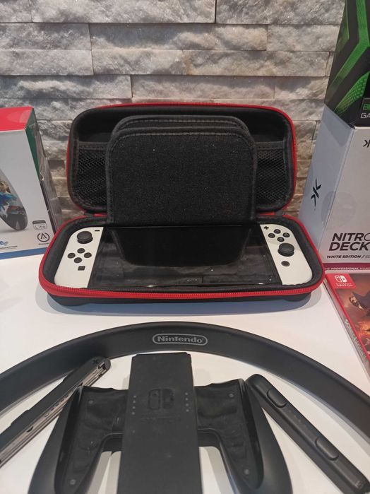 Nintendo Switch OLED zadbane.