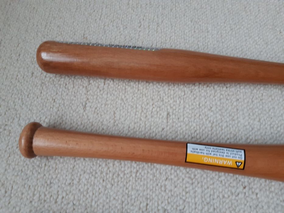 Kij do baseball Bejzbol drewniany 54cm NOWY