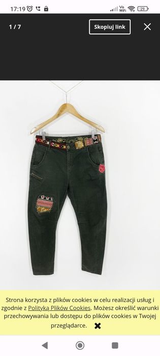 Spodnie desigual 28 j nowe