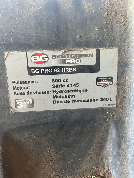 Para renovar: Best Green Pro maquina de corta-relva
