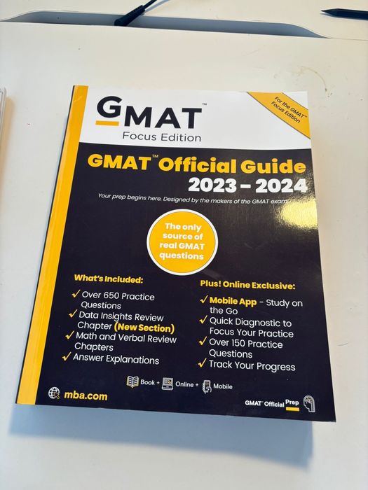Gmat Official Guide 2024 Bundle