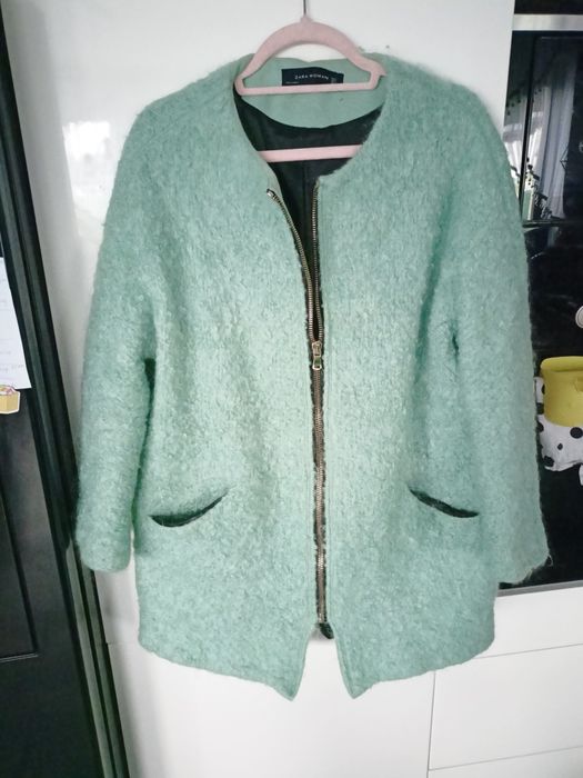 Zara rL płaszcz wełniany