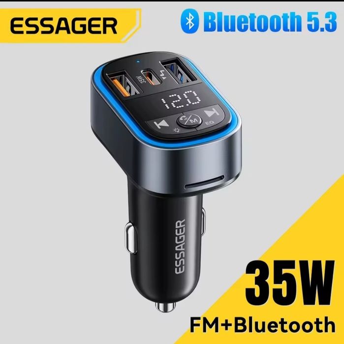 FM Модулятор (FM трансмітер) Bluetooth